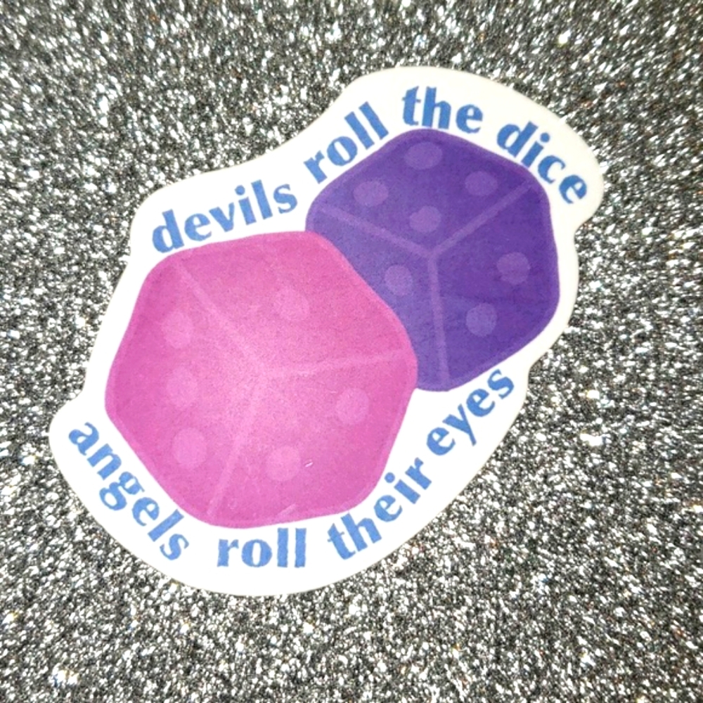 10/$10 Taylor Swift LOVER Waterproof Sticker Dice